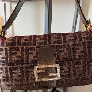 COPY - Authentic Fendi Shimmer Baguette